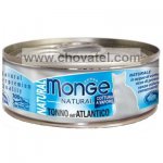 Monge Natural atlantický tuňák pro kočky 80g