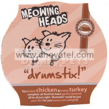 Meowing Heads Drumstix konzerva 85g