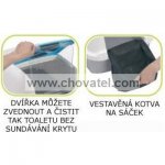 Toaleta Cat It Design šedá