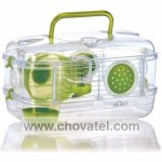 Klec ZOLUX RodyLounge Solo Mini zelená 33x21x18cm