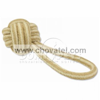 Přetahovadlo Juta míč házecí krátký 28cm