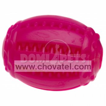 TG Míč ragby dental růžový COMFY