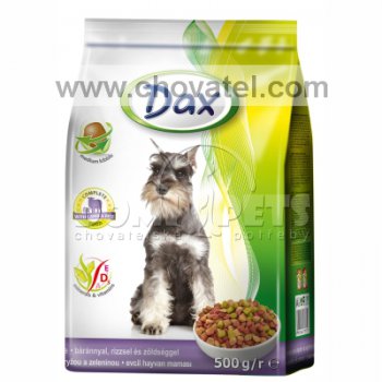 Dax granule pes 500g jehněčí s rýží