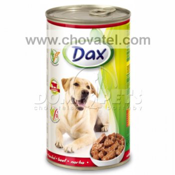 Dax s hovězím kousky pro psy 1240g