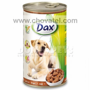 Dax s játry kousky pro psy 1240g