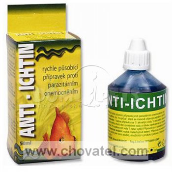 Hü-ben Anti-Ichtin 50ml - léčba krupičky