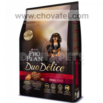Purina Pro Plan Dog Adult Small Duo Délice Beef 2,5kg