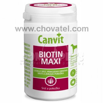 Canvit Biotin Maxi pro psy 230g new