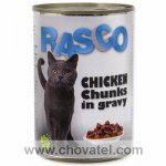 Konzerva Rasco kuřecí kousky ve šťávě 400g cat