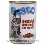 Konzerva Rasco masové kousky ve šťávě 400g cat