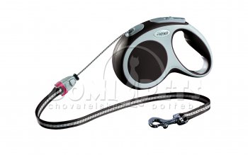 Vodítko Flexi VARIO Lanko M 5m/20kg antracitová