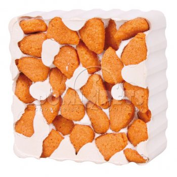 Minerální okusovací kámen s mrkvovými nugetkami pro hlodavce 80g