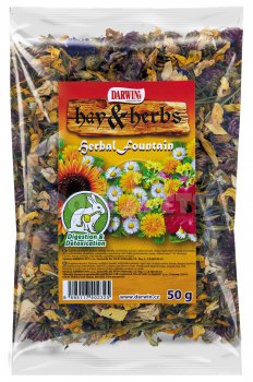 Darwins Hay & Herbs - Herbal Fountain (diges., deto.) 50g