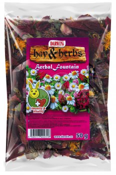 Darwins Hay & Herbs - Herbal Fountain (imun., vital.) 50g