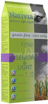 Nativia Dog Senior & Light 15kg