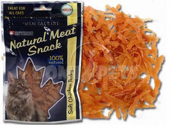 Ontario pochoutka Soft Chicken Jerky 70g kočka
