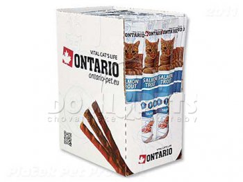 Ontario Stick for cats salmon 5g x 70ks