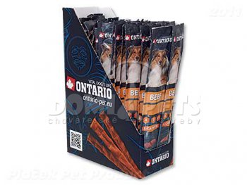 Ontario Stick for dogs beef 12g x 50ks