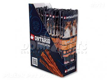Ontario Stick for dogs lamb 12g x 50ks