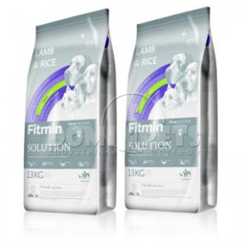 Fitmin Dog Solution Lamb & Rice 2 x 13kg