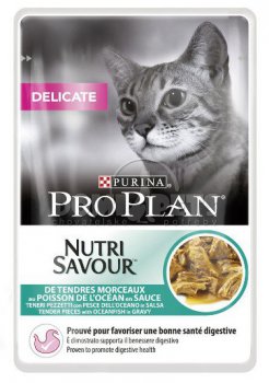 Purina Pro Plan Cat Delicate Ocean Fish kapsička 85g