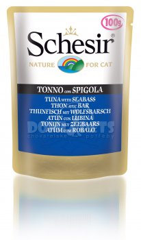 Schesir Pouch Tuňák a okoun 100g