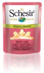 Schesir Cat Broth Pouch Chicken/Beef 70g