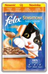 FELIX Sensations krůta + omáčka s příchutí slaniny 85g