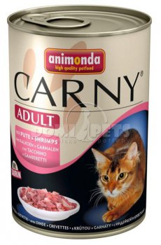 Animonda Carny Adult - hovězí, krůta a ráčci 400g