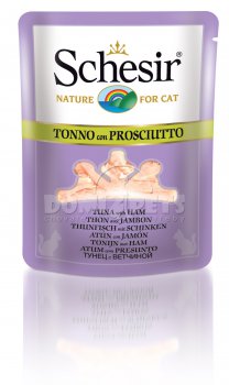 Schesir Cat Broth Pouch Tuna/Ham 70g