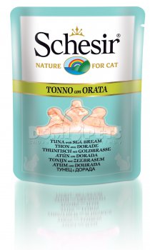 Schesir Cat Broth Pouch Tuna/Seabream 70g