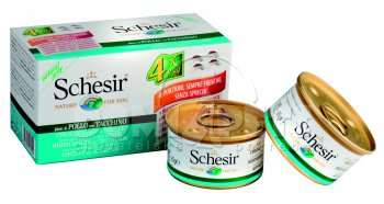 Schesir DogMultipack Chicken/Turkey 4x85g