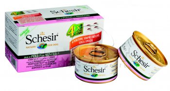 Schesir DogMultipack Chicken/Lamb 4x85g