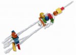 Hračka BJ Medúza závěsná dřevo - provaz 70cm