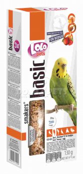 LOLO 3v1 Mix ovoce, med, vejce pro andulky 130g