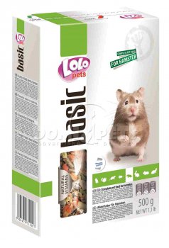 LOLO kompletní krmivo pro křečky 500g