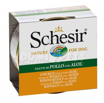 Schesir Dog Kuřecí filety a aloe vera 150g