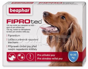 Spot on Fiprotec pro psy M 10-20kg