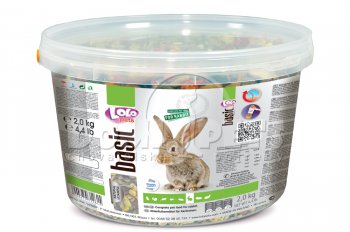LOLO Kompletní krmivo pro králíky 3l, 2kg
