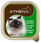 Athena paštika divočina a králík 100g