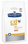 HILL`S Prescription Diet c/d Multicare Feline kuře 1,5kg