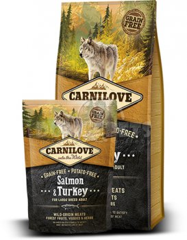 CARNILOVE Salmon & Turkey for Large Breed Adult 1,5kg
