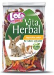 LOLOpets Vita Herbal zeleninové plátky pro hlodavce 100g