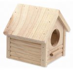 Domek SMALL ANIMAL Budka dřevěný 12x12x13,5cm