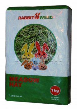 Seno Rabbit Weed luční 1kg