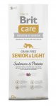 Brit Care Grain-free Senior & Light Salmon & Potato 12kg
