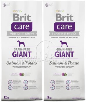 Brit Care Grain-free Giant Salmon & Potato 2 x 12kg