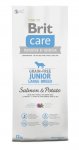 Brit Care Grain-free Junior Large Breed  Salmon & Potato 12kg