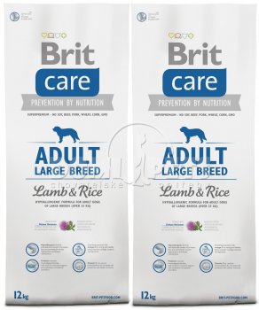 Brit Care Adult Large Breed Lamb & Rice 2 x 12kg