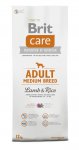 Brit Care Adult Medium Breed Lamb & Rice 12kg
